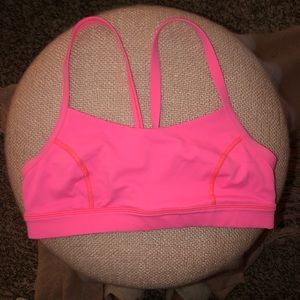 Hot pink Lululemon Sports Bra